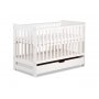 KLUPS Krevetac za bebe IWO 120x60 beli - slika 1