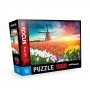 Blue Focus Puzzle 1000 delova Lale i vetrenjače - slika 1