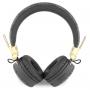Guess Bluetooth slusalice 4G PU Leather Metal Logo crne (GUBH704GEMK) - slika 4