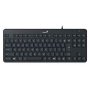 GENIUS LuxeMate 110 US USB slim tastatura crna - slika 1