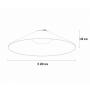 BBLINK EOS Cone P0862-600A5 18W 3000K Terakota - slika 2