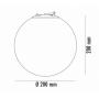 BBLINK EOS Sphere P0862-200A6 12W 3000K Crna - slika 2