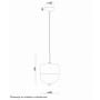 BBLINK Monari 36 Visilica 5W 3000K - slika 2