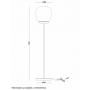 BBLINK Monari 18 Podna lampa 3W 3000K - slika 2
