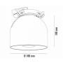 BBLINK EOS Spot light P0862-110A2 12W 3000K Terakota - slika 2