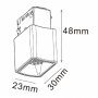 BBLINK Magnetic svetiljka LED R20-1.5W 3000K 24° 48V DC - slika 2