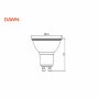 BBLINK Dawn LED sijalica GU10 7W 4000K 36° - slika 2