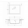 DEANTE Sudopera Corda Undermount 55/WH ZQA A10C - slika 2
