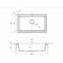 DEANTE Sudopera Corda Undermount 80/WH ZQA A10D - slika 2