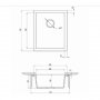 DEANTE Sudopera Corda undermount 38/MGRA ZQA G10B - slika 2
