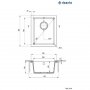 DEANTE Sudopera Corda Undermount 38/NE ZQA N10B - slika 2
