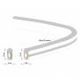 BBLINK LED neon flex KL-2835-120-W 24V IP65 - slika 2