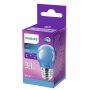 PHILIPS LED sijalica 3.1W(25W) P45 E27 plava - slika 2