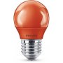 PHILIPS LED sijalica 3.1W(25W) P45 E27 crvena - slika 1