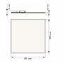 BBLINK Dawn LED panel HN-PL6060 40W 6000K Backlight - slika 1