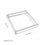 BBLINK Ram za LED panel 6060 nadgradni Backlight - slika 3
