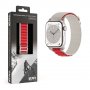 NEXT ONE Adventure Loop for Apple Watch 41mm - White/Red - slika 1