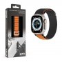 NEXT ONE Adventure Loop for Apple Watch 45/49mm - Black/Orange - slika 1