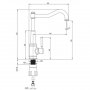 DEANTE BQT 063M slavina - slika 2