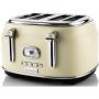 Westinghouse Retro toster 4 parceta, beli, WKTTB809WH - slika 1