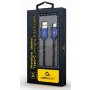 GEMBIRD CC-USB2J-AMCM-2M-BL Gembird Premium jeans (denim) Type-C USB cable with metal connectors, 2 m, blue - slika 1