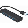 GEMBIRD UHB-U3P4P-02 Gembird 4-port USB 3.1 + USB-C za napajanje HUB - slika 1
