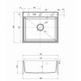 DEANTE Sudopera Andante 60/WH ZQN A103 - slika 2