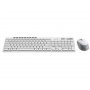 GENIUS SlimStar 8230 Wireless USB US bela tastatura+ miš - slika 1