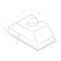 ELICA Aspirator ERA BL A/72 - slika 3