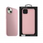 NEXT ONE Silicone Case for iPhone 15 Plus MagSafe compatible - Ballet Pink - slika 1