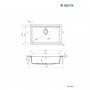 DEANTE Sudopera Corda Undermount ZQA N10C - slika 2