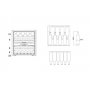 Amica Vinska vitrina 34 boce WCB2K60B36.1 - slika 4