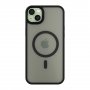 NEXT ONE Silicone Case for iPhone 15 MagSafe compatible - Black (IPH-15-MAGCASE-BLACK) - slika 2