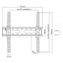 S BOX PLB-2544T-2 Zidni nosač za TV 32''-70'' do 45 kg - slika 5