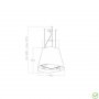 ELICA Aspirator JUNO WH/F/50 - slika 2