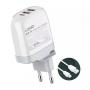 LDNIO A3511Q 65W USB na Tip C kućni punjač - slika 1