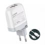 LDNIO A3511Q 65W USB na Lightning kućni punjač - slika 1