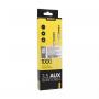 REMAX RM-L100 aux kabl 3.5mm beli - slika 3
