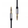 REMAX RM-L100 aux kabl 3.5mm crni - slika 1