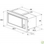 Amica Ugradna mikrotalasna AMMB25E2SGW X-TYPE (AMMB25E2SGW X-TY ) - slika 4