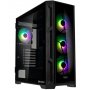 Raijintek Ponos Ultra TG4 Black Midi kućište - slika 1