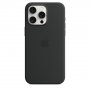 APPLE IPhone 15 Pro Max Silicone Case w MagSafe - Black ( mt1m3zm/a ) - slika 3