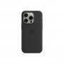 APPLE IPhone 15 Pro Silicone Case w MagSafe - Black ( mt1a3zm/a ) - slika 1