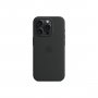 APPLE IPhone 15 Pro Silicone Case w MagSafe - Black ( mt1a3zm/a ) - slika 4