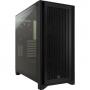 CORSAIR 4000D AIRFLOW TG crno kućište - slika 1