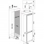WHIRLPOOL ART 9811 SF2 Ugradni kombinovani frižider - slika 4