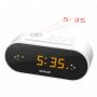 SENCOR SRC 3100 B FM radio alarm sa projektorom vremena beli - slika 1