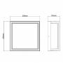 HOME LIGHT W13255 LED svetiljka crna - slika 2