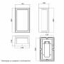 HOME LIGHT W13301 LED Zidna svetiljka antracit - slika 2