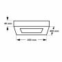 BBLINK N/Z KNS5-36W 4000K LED panel - slika 2